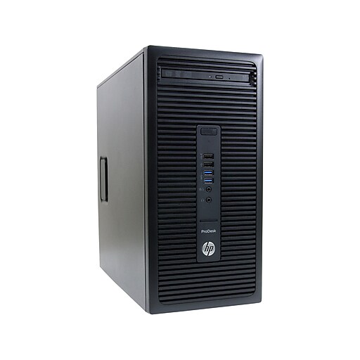 HP ProDesk 600 G2 Refurbished Desktop Computer, Intel i5, 16GB RAM, 256GB SSD
