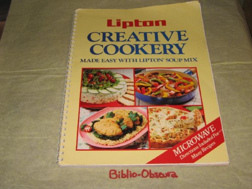Lipton Creative Cookery by aff, Lipton Company Staff Random House Value Publishing Staff