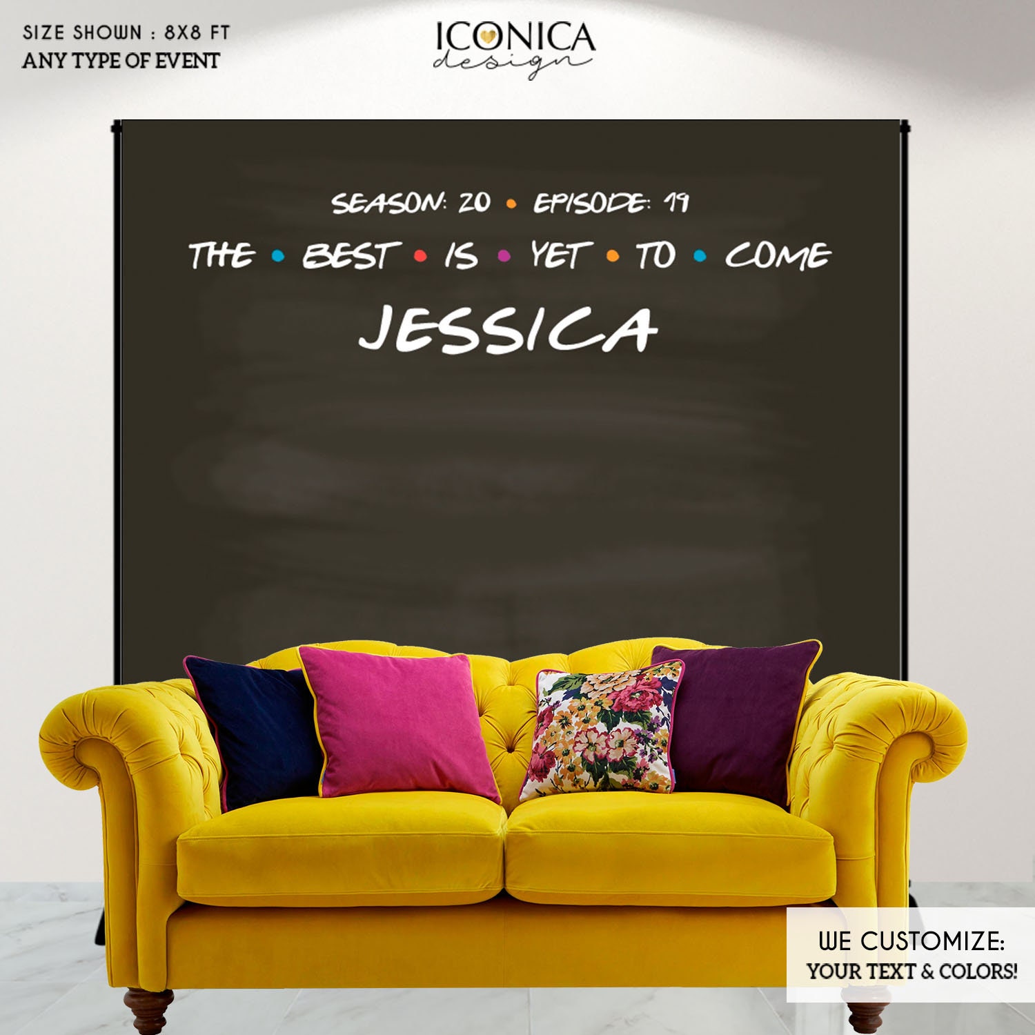Graduation Party Photo Booth Backdrop, Virtual Graduation, Step & Repeat, Congrats Grad, Banner Printed Or Printable File