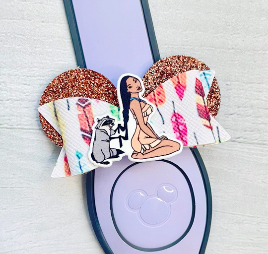 Pocahontas Ear Band Bow