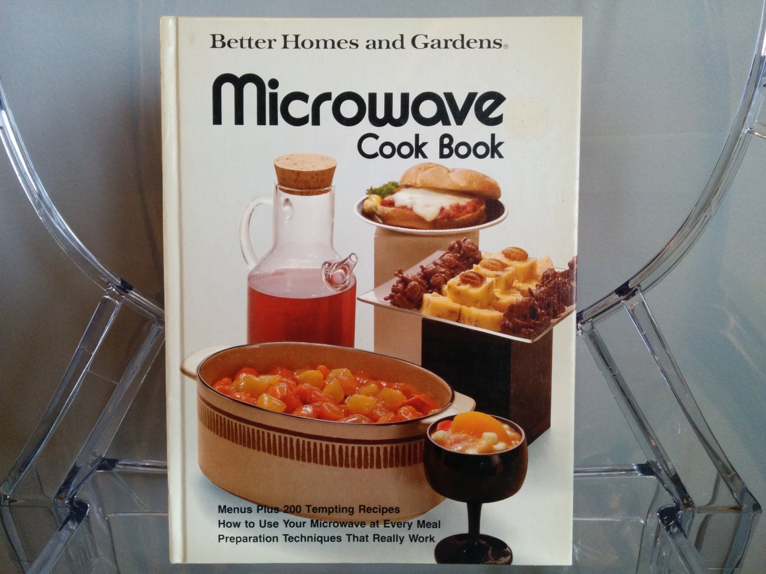 Vintage Microwave Cook Book - Better Homes & Gardens 1976