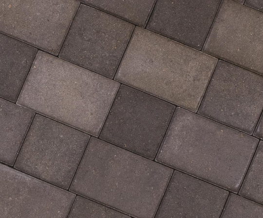 CastleLite Cobble Stone 11-in L x 8-in W x 2-in H Shasta Blend Concrete Paver in Gray | Q030.112.911.D3