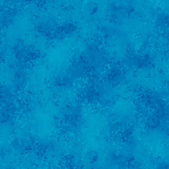 Ocean Blue Blender From Rapture Collection Quilting Treasure Fabric - 100% Quilt Shop Cotton