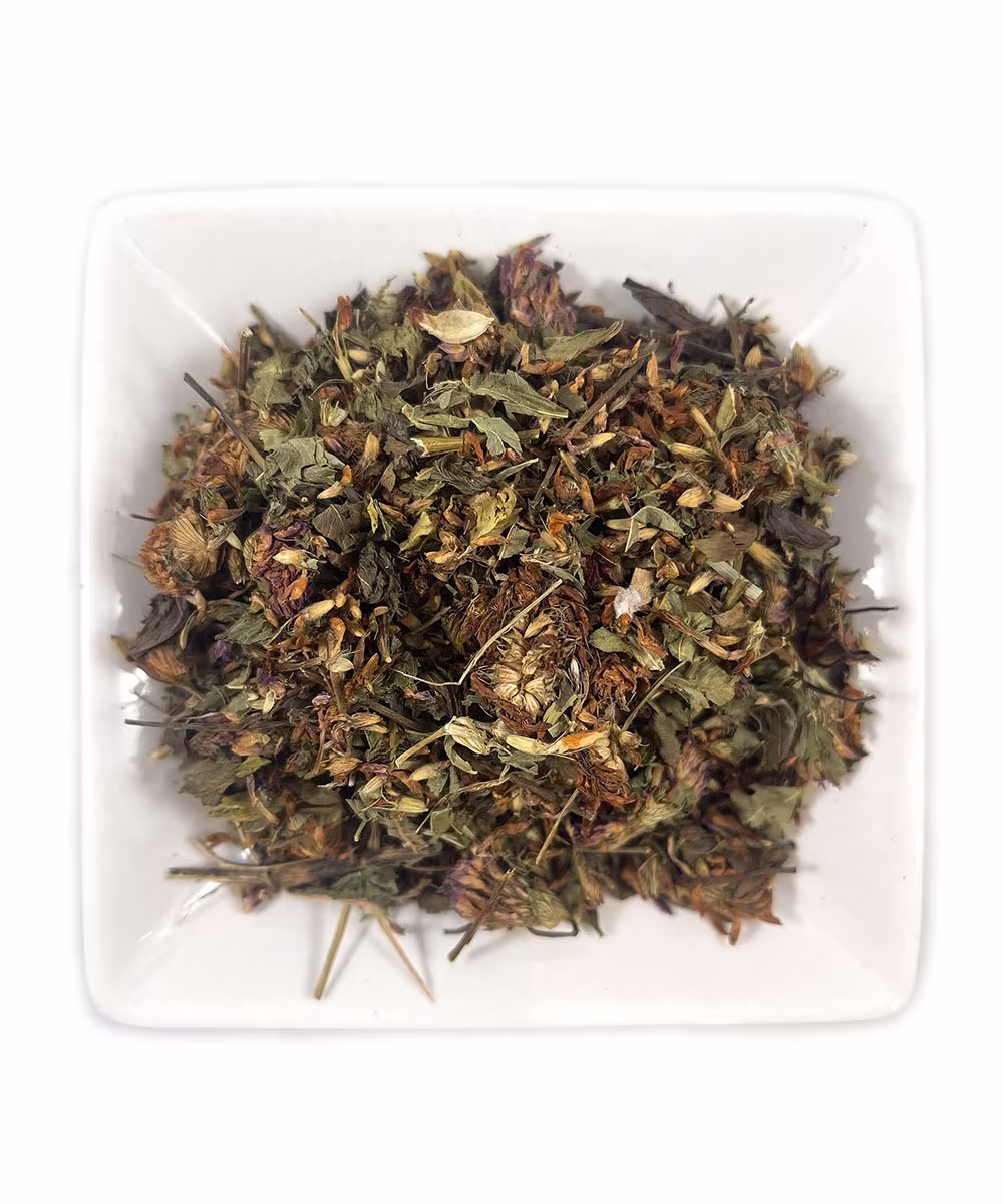 Organic Red Clover Blossoms Whole Fresh | Trifolium Pratense | Teas, Blends, Purple Clover Free Shipping + Sample Usa