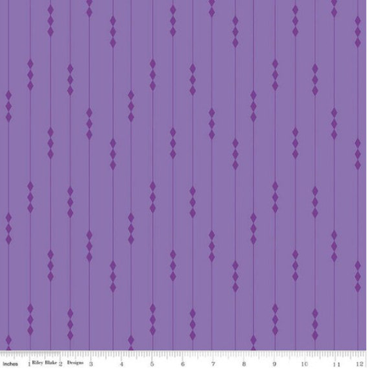Lilac Fabric, Blender Tone On Tone, Purple-Lilac Semi Solid Fabric 100% Cotton For All Sewing Projects