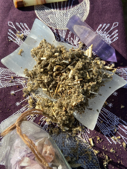 Horehound, Exorcism, Guard Against Sorcery, Healing, Increase Mental Focus, Acuity, All Natural, Dried Herbs