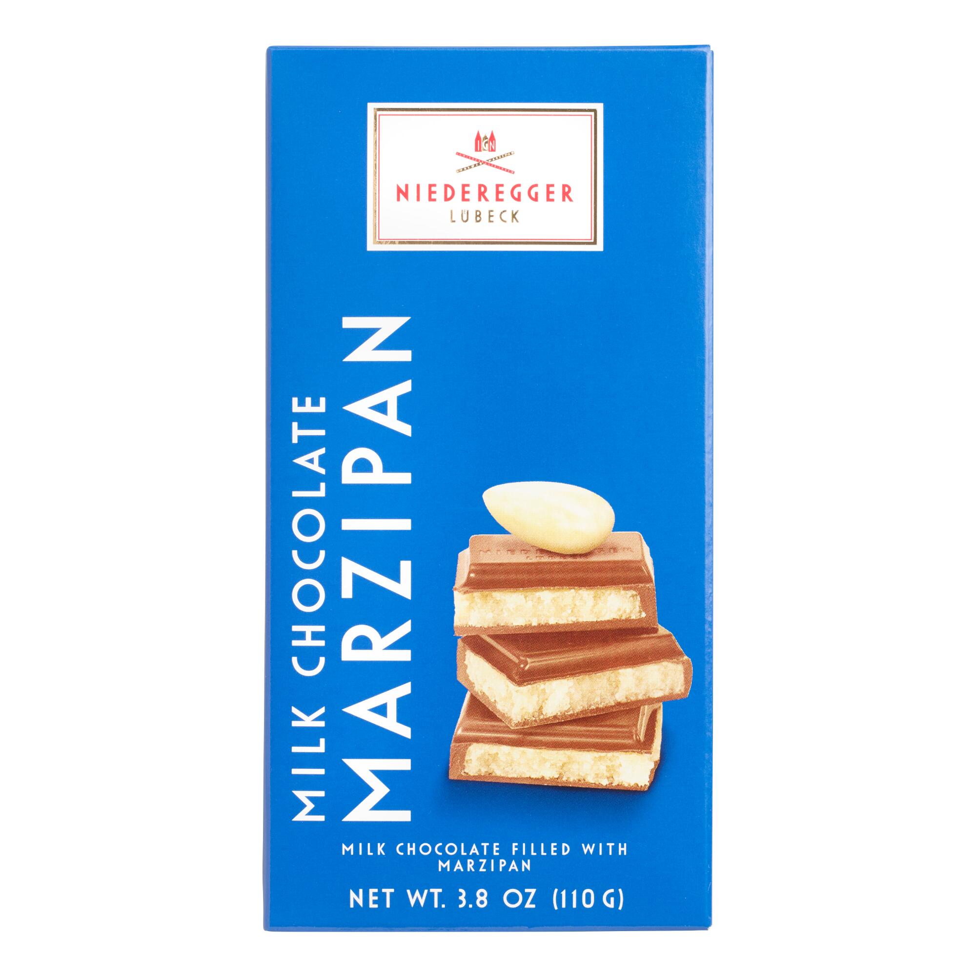 Niederegger Classic Marzipan Milk Chocolate Bar Set of 2 by World Market