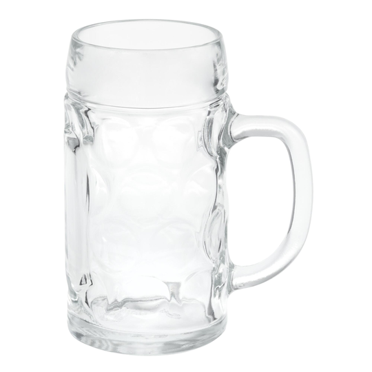 Dimpled Isar Beer Mug Set of 4 - Glass by World Market
