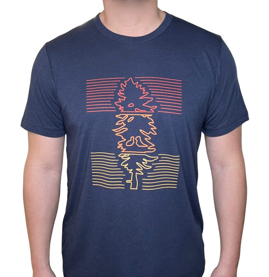 Douglas Fir Tree Tri Blend Mens/Unisex T-Shirt