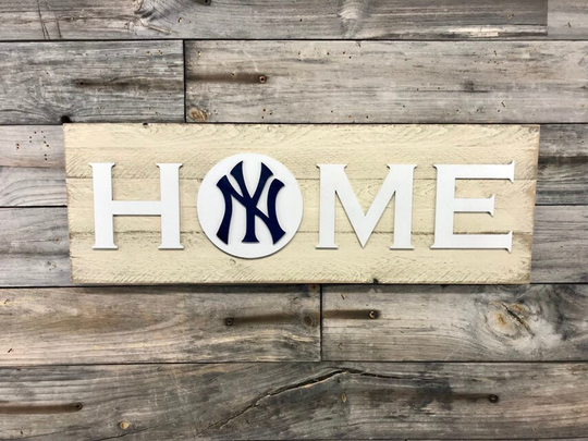 New York Yankees Home Plaque, Sign