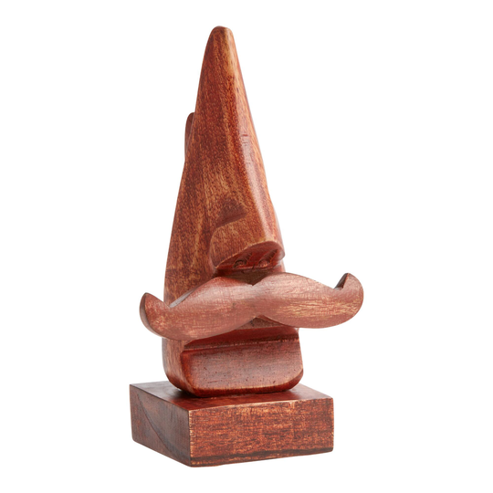 Wood Nose and Mustache Eyeglass Holder by World Market