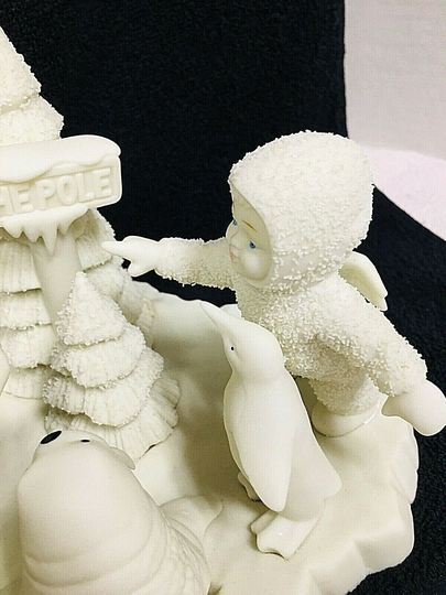 Department 56 Snowbabies This Is Where We Live Figurine Great Shape