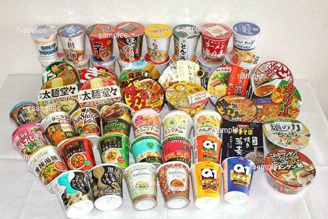 Japanese 5 Ramen instant Noodles with Chopsticks