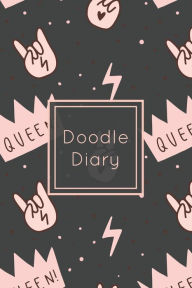 Doodle Diary: Writing Prompts & Blank Lined Drawing Pages, Girls Gift, Notebook, Journal, Book Amy Newton Author