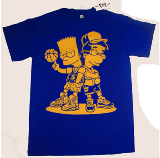 So Icey Boyz Shirt To Match Air Jordan 5 Laney Royal Blue Yellow V