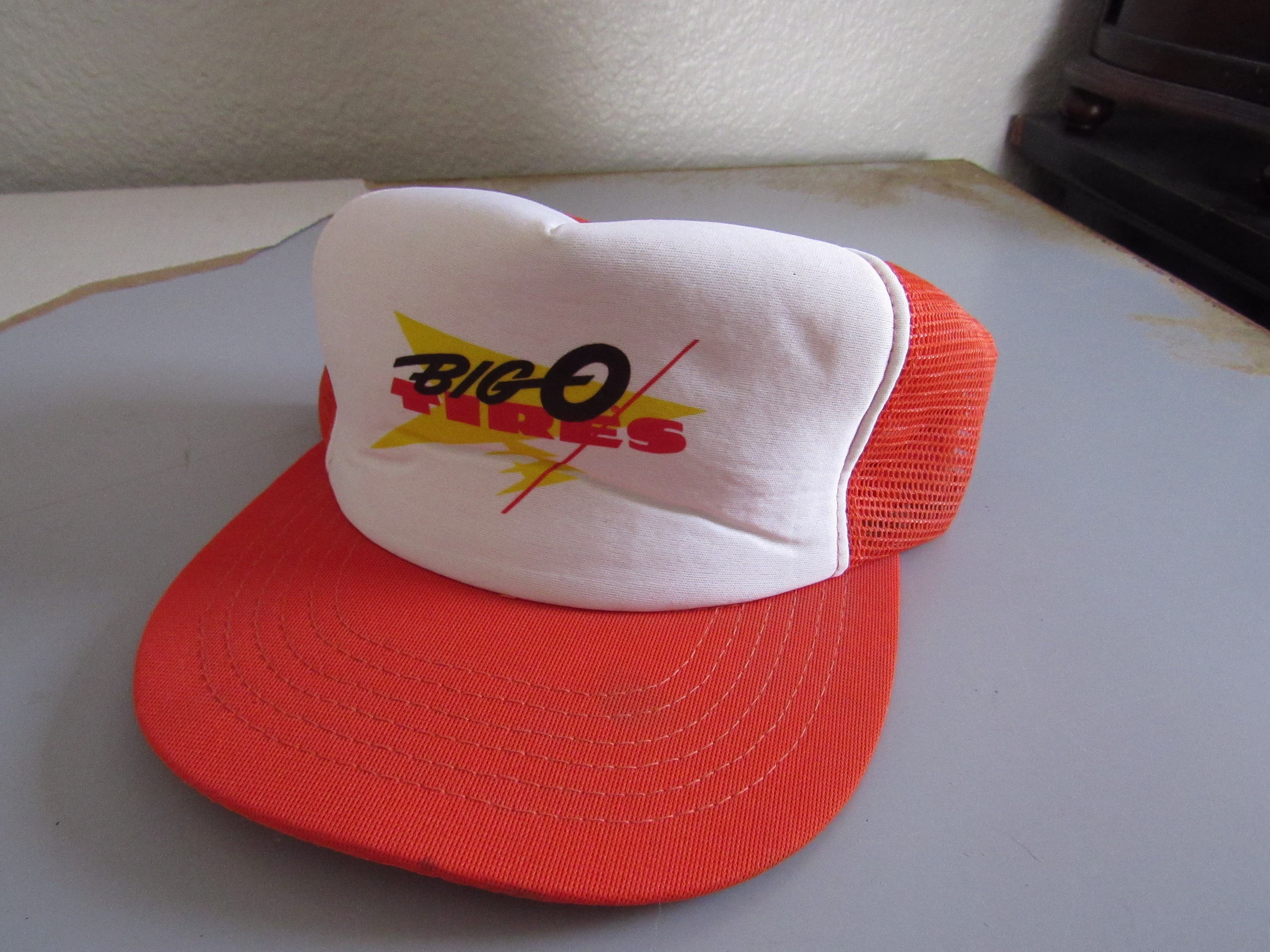 Vintage Big O Tires Snapback Trucker Hat Cap California Headwear Free Shipping