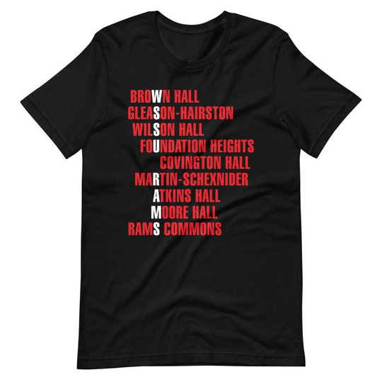Wssu - Hall Edition Unisex Tee | Black