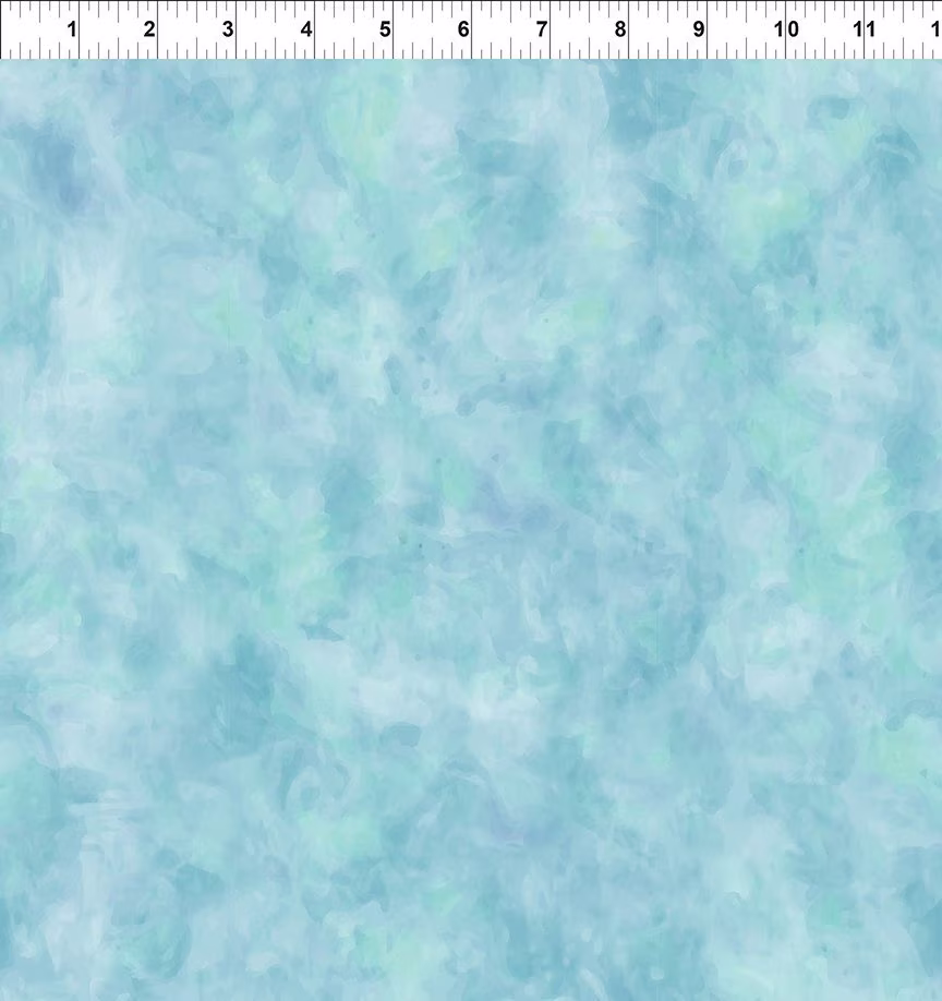 Light Blue Tonal Cotton Fabric, Victoria 12Vic1 Jason Yenter in The Beginning Fabrics Soft Pastel Blender, Bty Fq Fat Quarter Eighth Yardage