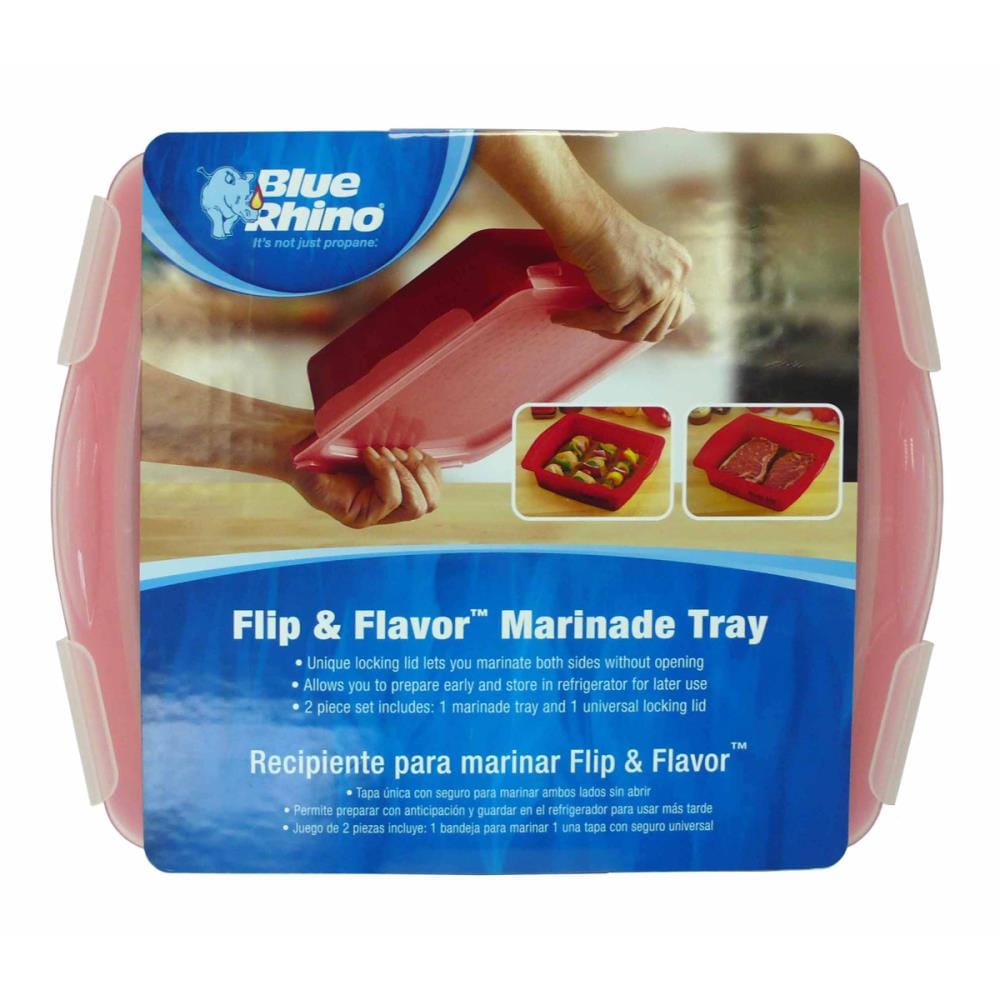 Blue Rhino Multisize Plastic Food Storage Container in Red | 754724