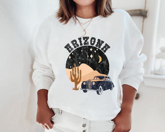 Arizona Grand Canyon Graphic Unisex Heavy Blend Crewneck Sweatshirt