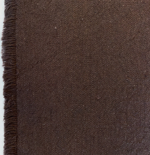 Cosmo Japanese Cotton Linen Blend Canvas Ad5188-217 Coffee Brown