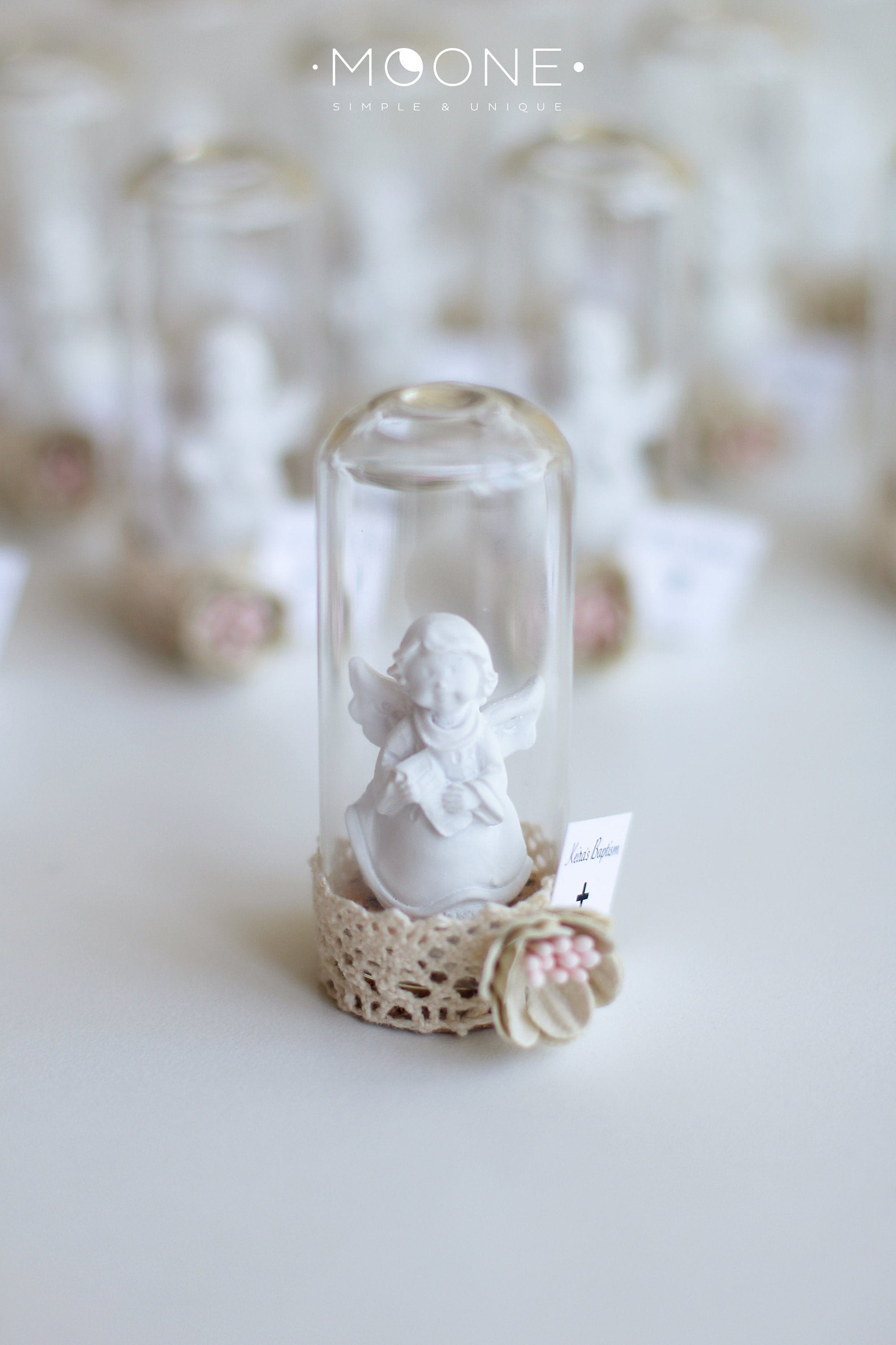 10Pcs Personalized Baptism Favors, Christening Favors, For A Girl, Boy, Party Angel Wedding Favors