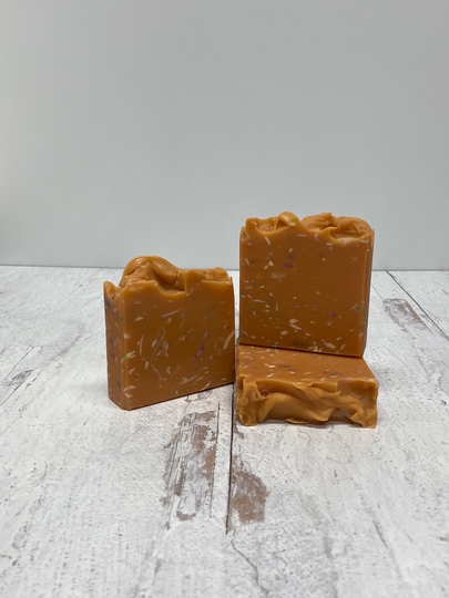 Pumpkin Crunch Soap/Artisan Handmade Cold Process