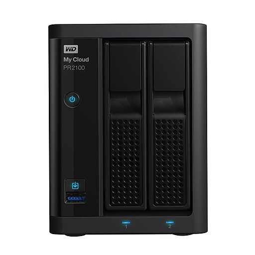 WD WDBBCL0120JBK-NESN My Cloud Pro Intel Pentium N3710 2-Bay NAS Server