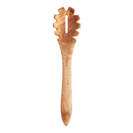 Olive Wood Pasta Server: Brown by World Market