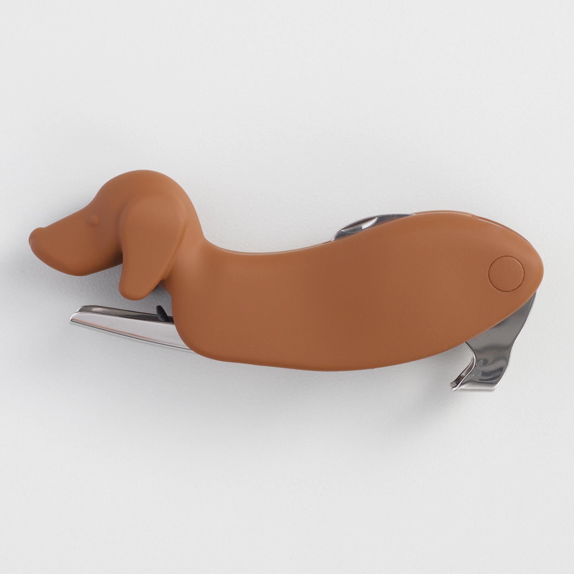 Fred Winer Dog Corkscrew and Bottle Opener by World Market
