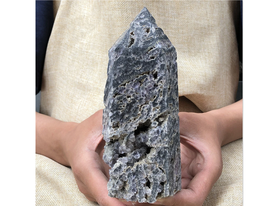 2.37lb Natural Elixir Blende Obelisk, Quartz Crystal,crystal Obelisk, Point,crystal Healing,crystal Wand Xa1711