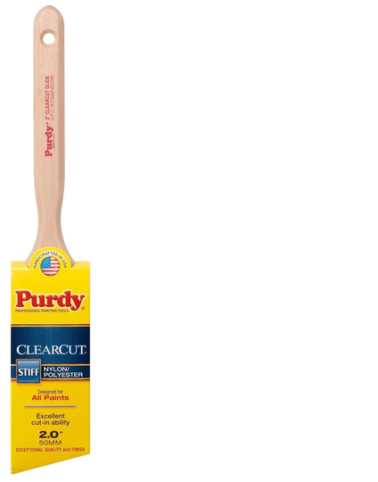 Purdy Clearcut 2-in Angle Trim Brush Nylon- Polyester Blend Paint Brush | 144152120