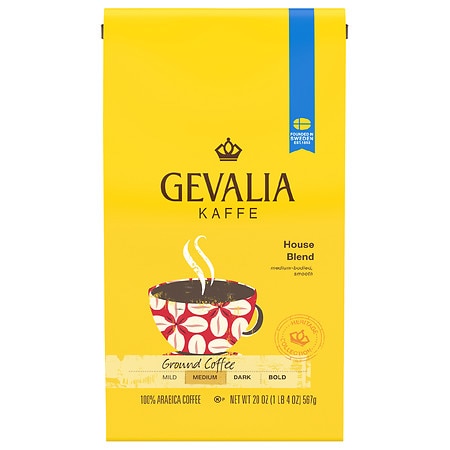 Gevalia Kaffee Heritage Collection House Blend Ground Coffee - 20.0 oz