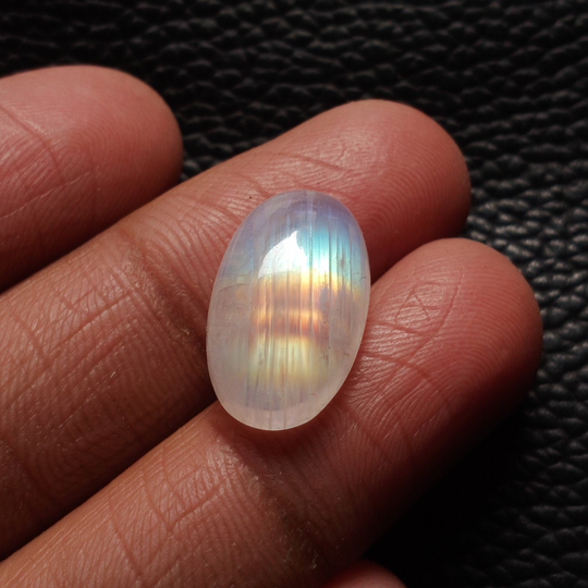 Special Collection Aaa+ Quality Rainbow Moonstone Cabochon, Natural Loose Gemstone, Size 19126mm 11Cts