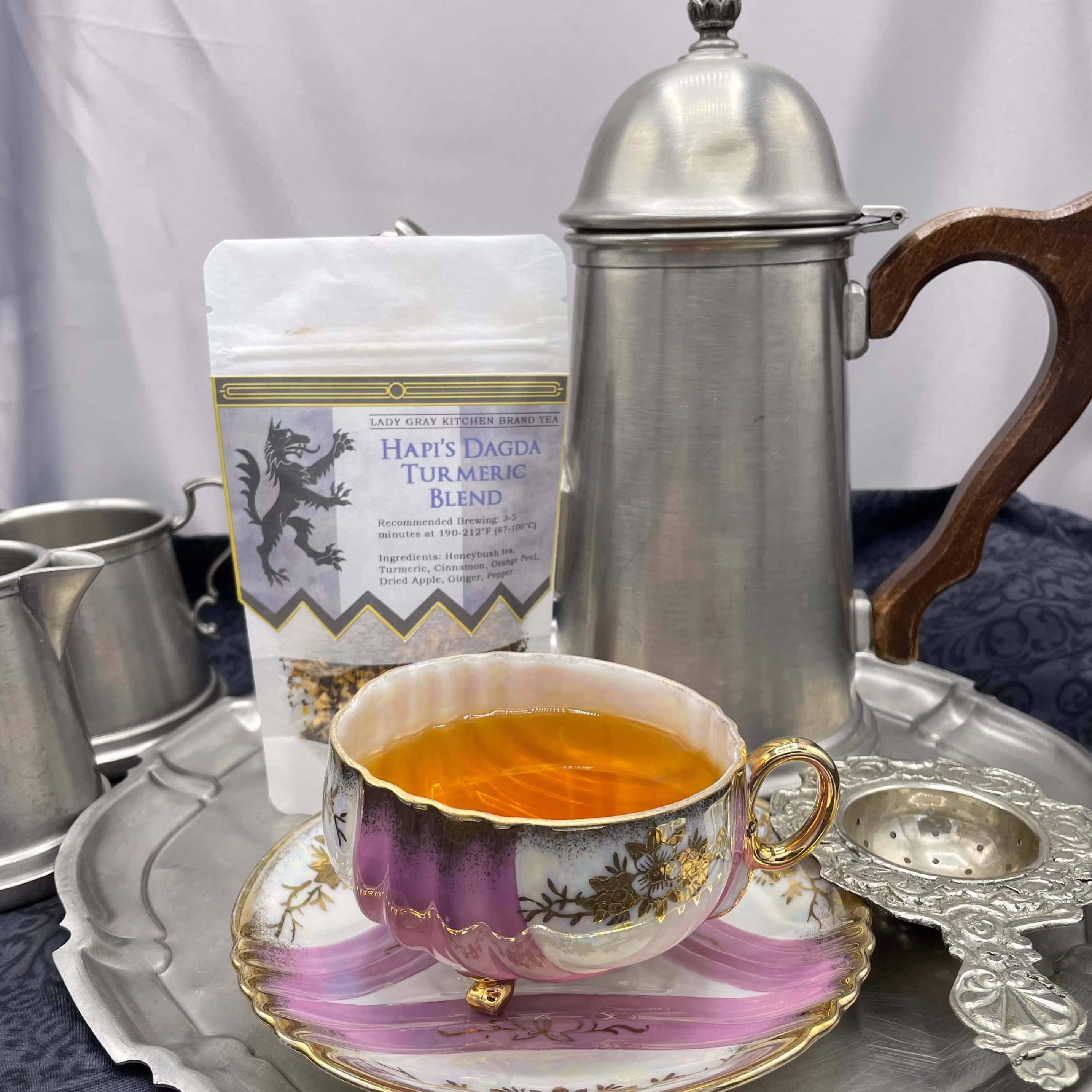 Hapi's Dagda Turmeric Blend Loose Leaf Tea