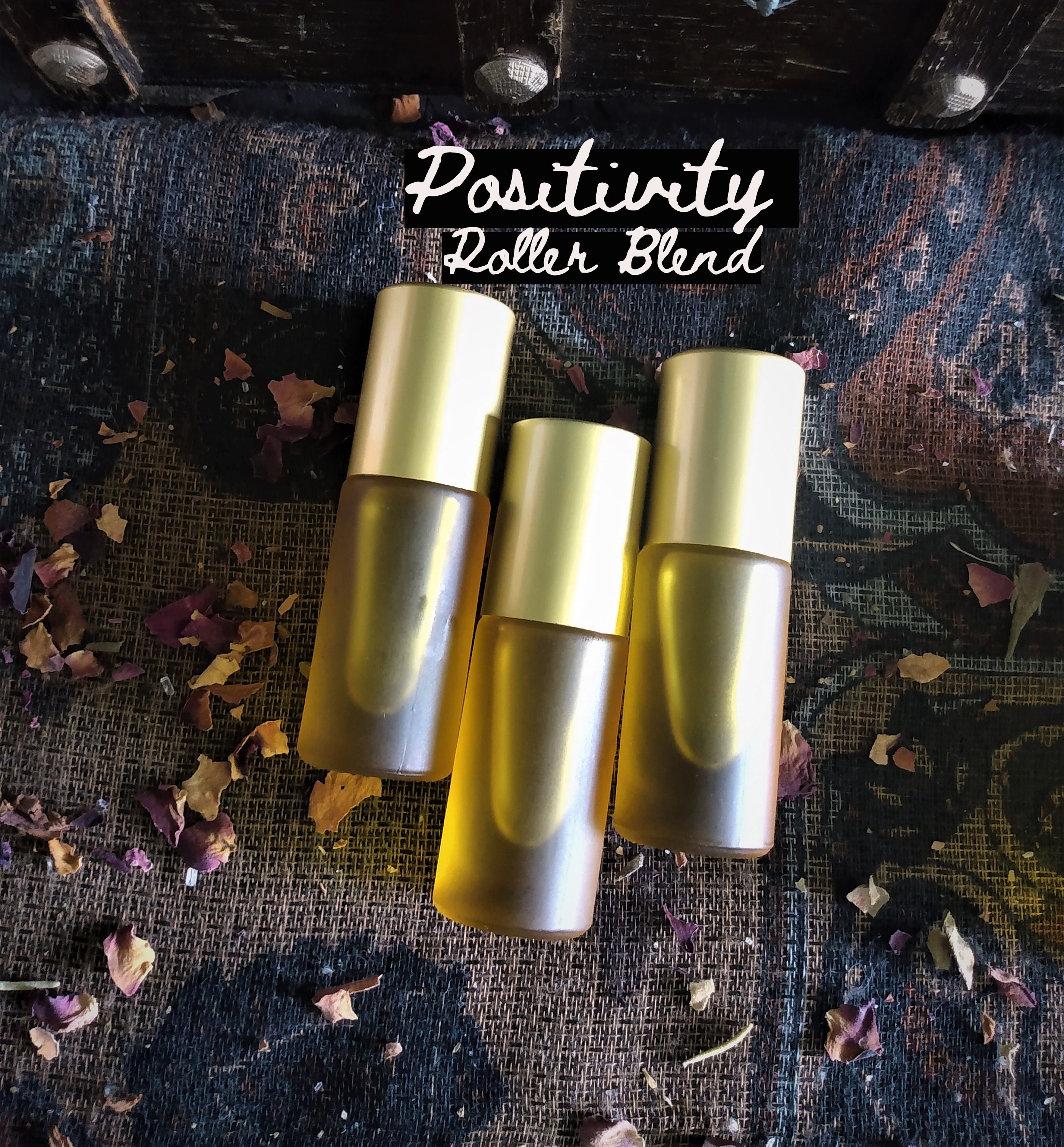 Positivity Roller Blend/Lemon Essential Oil Yellow 5 Ml