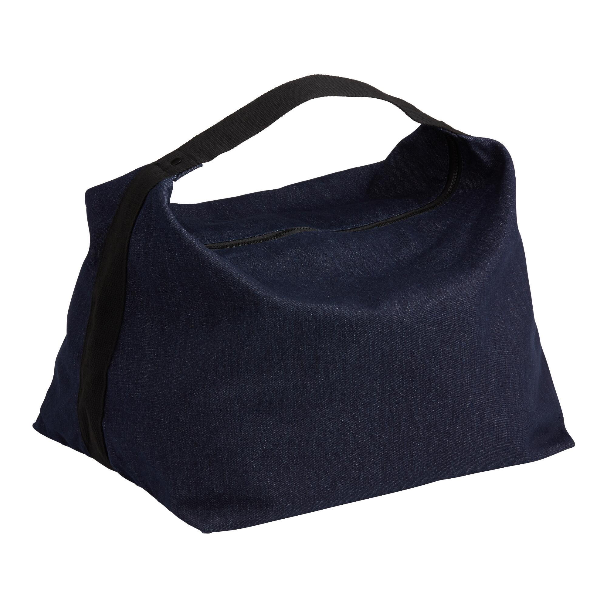 Dark Denim Hobo Bag: Blue by World Market