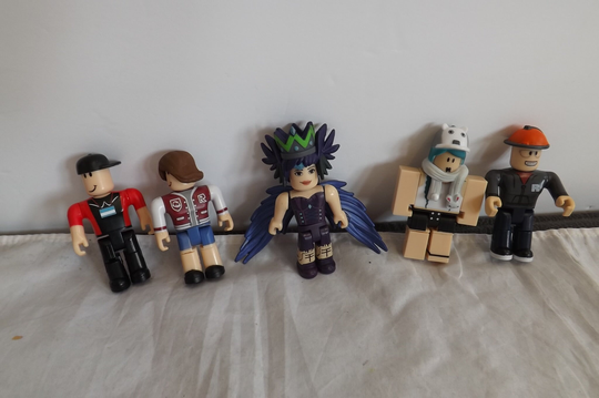 Lot Of Five Roblox Jazware Figures