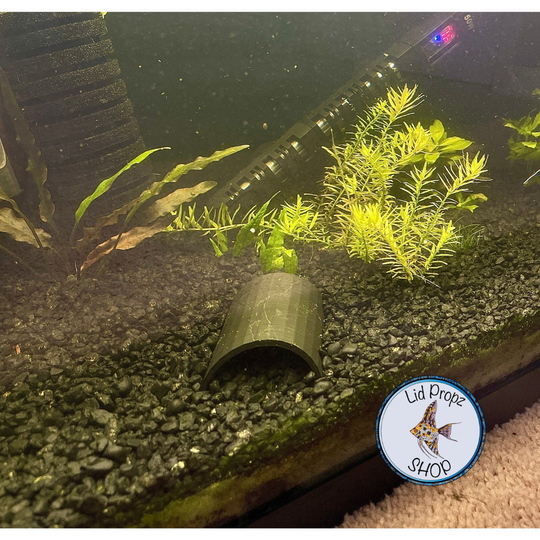 Fish Tank Cave, Mega 10", Regular 4", Pleco Fish Hide Cave