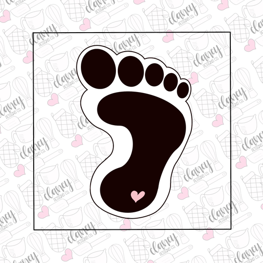 Bare Foot/Baby Footprint Human in The Sand Beach Summer Cookie Cutter