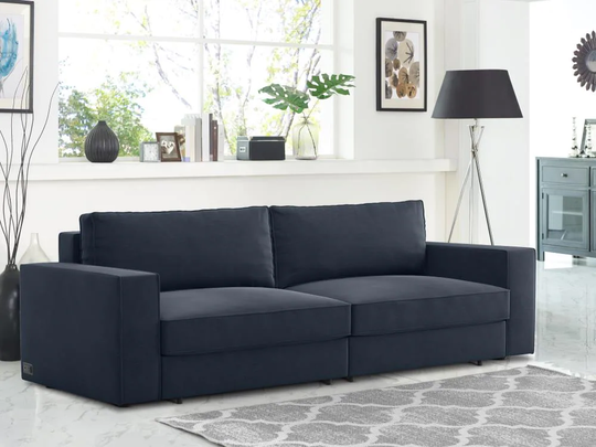 Coddle Switch Modern Navy Blue Polyester/Blend Reclining Sleeper | COSW3SFNV