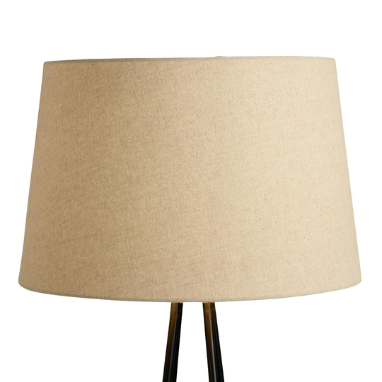 Natural Linen Floor Lamp Shade - Fabric by World Market