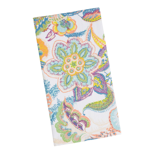 Jacobean Floral Kitchen Towel - Cotton by World Market