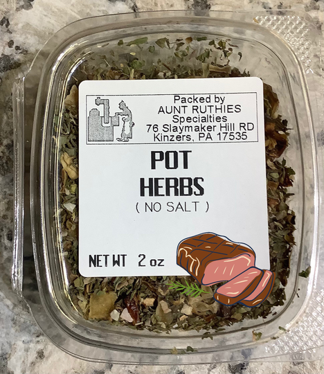 Pot Herbs Spice Blend Loose 2 Ounce Bag From Lancaster Pa Ready To Ship