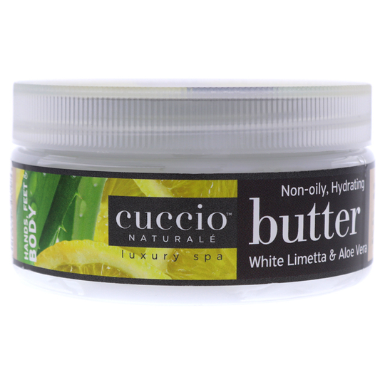 Cuccio Naturale Butter Blend - White Limetta and Aloe Vera Body Lotion 8 oz