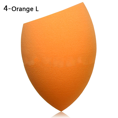 Face Smooth Makeup Foundation Sponge Blender Blending Puff Powder Beauty Tool - orange, l