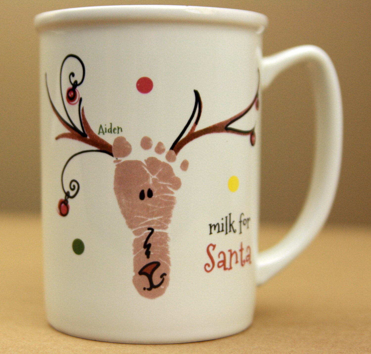 Reindeer Footprint Mug 306B