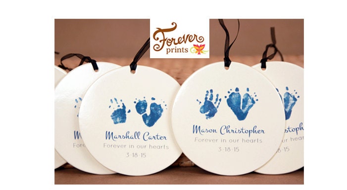 Four Forever in Our Hearts Ornament, Baby Loss, Butterfly Angel Baby, Baby Ornament Loving Memory, Mom Dad Grandma Christmas