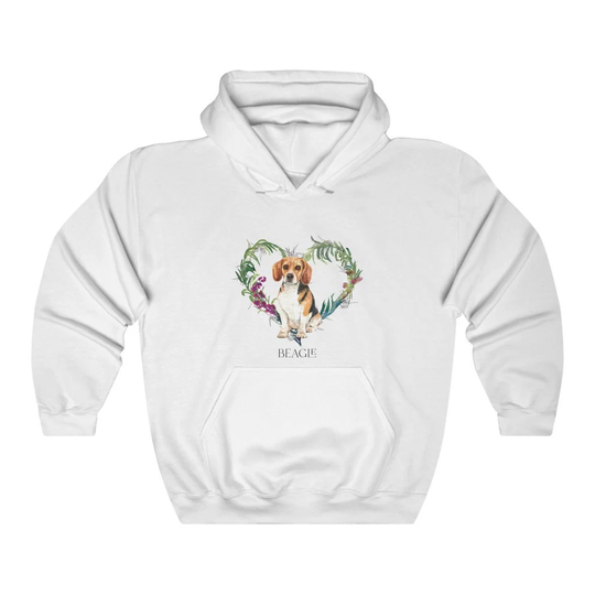 Beagle Women's Unisex Heavy Blend Hoodie Sweatshirt