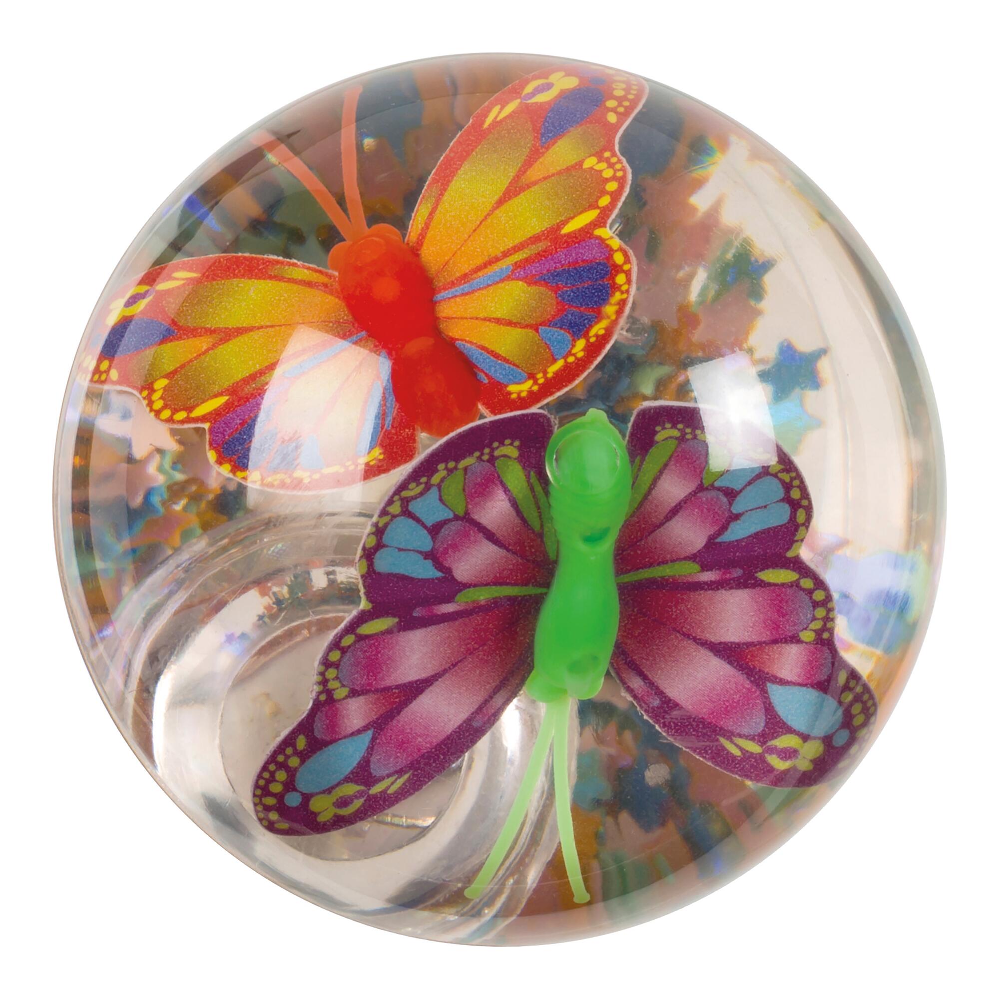 Light Up Butterfly Water Balls Set of 2 by World Market